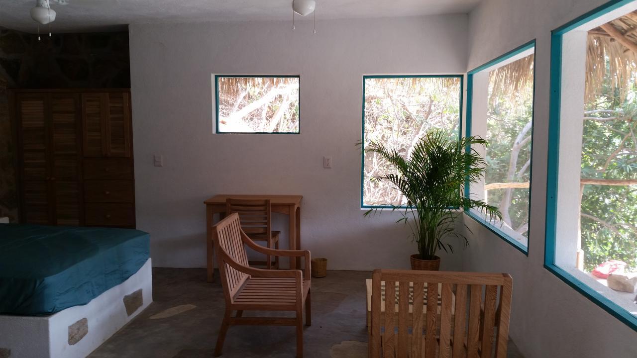 ホテル Casa Luna Playa Puerto Ángel エクステリア 写真